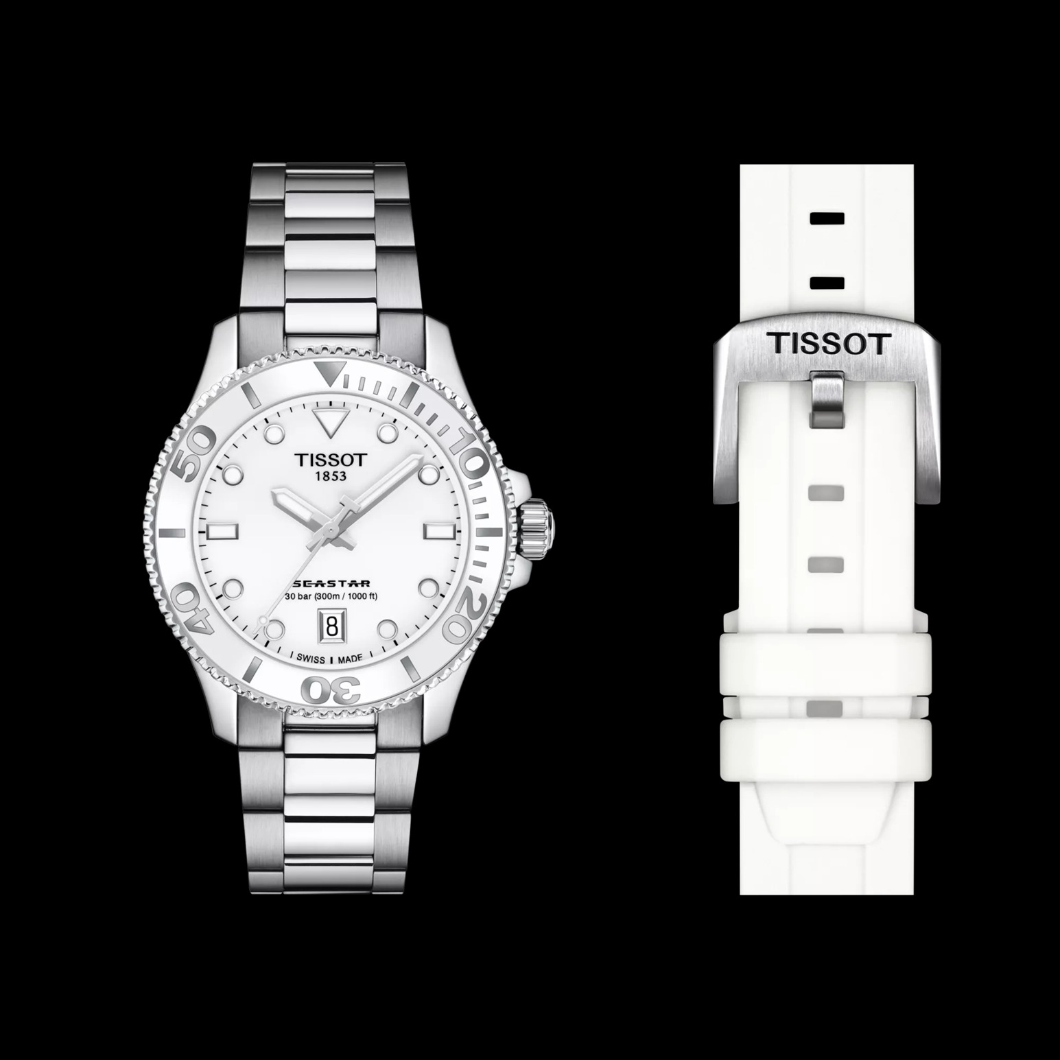 TISSOT ティソ シースター1000 36mm クォーツ ホワイト ティソ『シースター 1000 36MM』を女性に勧めたい「10の理由